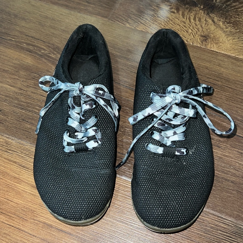 Army green bottom- camo laces! Super cute great for crossfit!